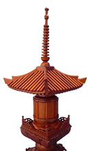 将图片加载到图库查看器，寺院用 仏具 舎利塔総高90cm欅製（受注生産）7004
